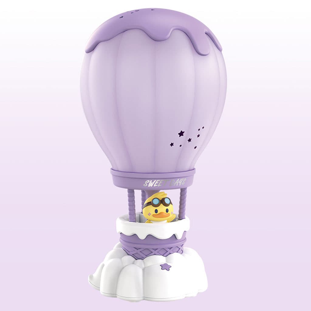 Lampe de table LED pour chambre d'enfant, rechargeable en forme de montgolfière - Divers - صورة 5