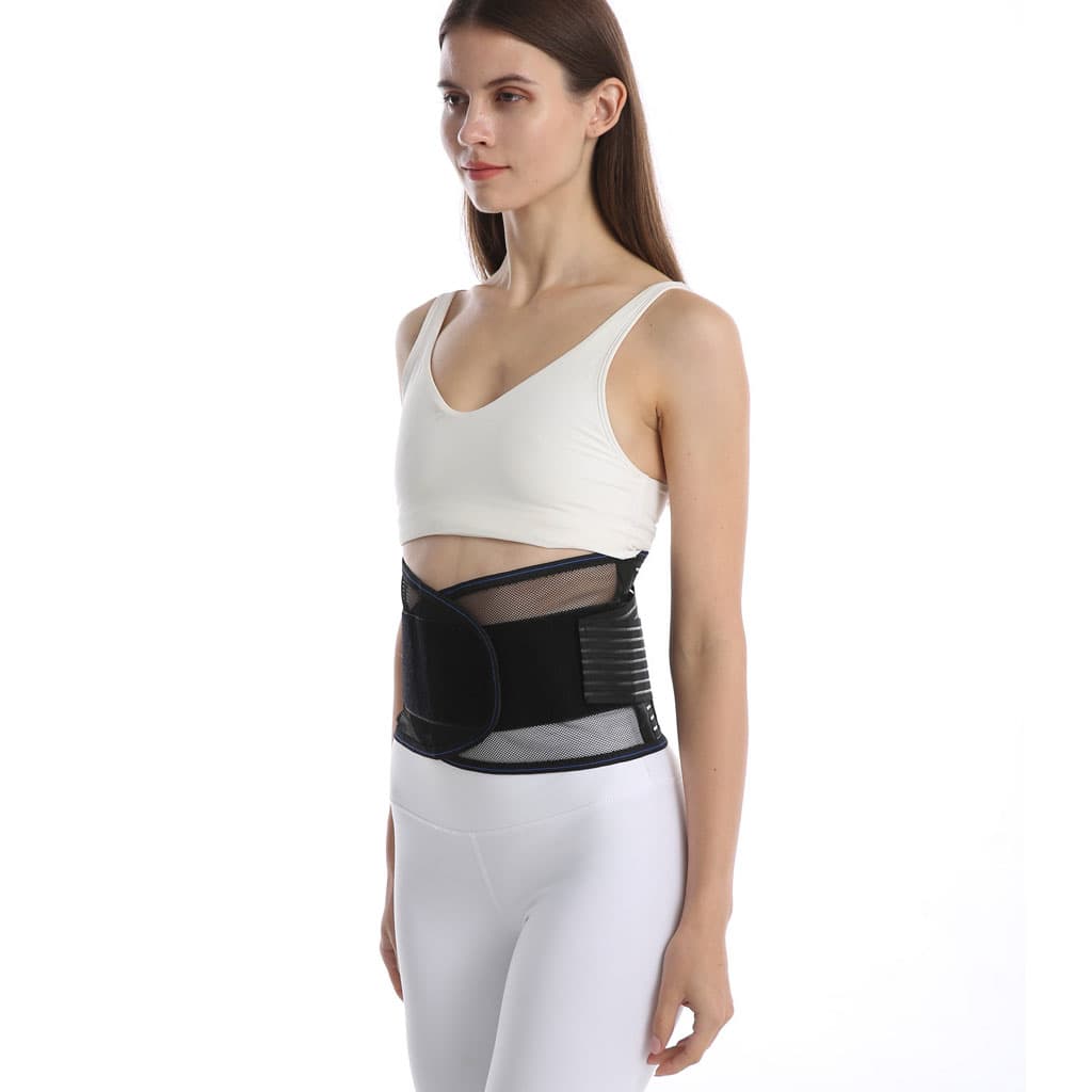 Ceinture de soutien lombaire avec barre de soutien pour soulager la douleur et les blessures - Sport - صورة 6