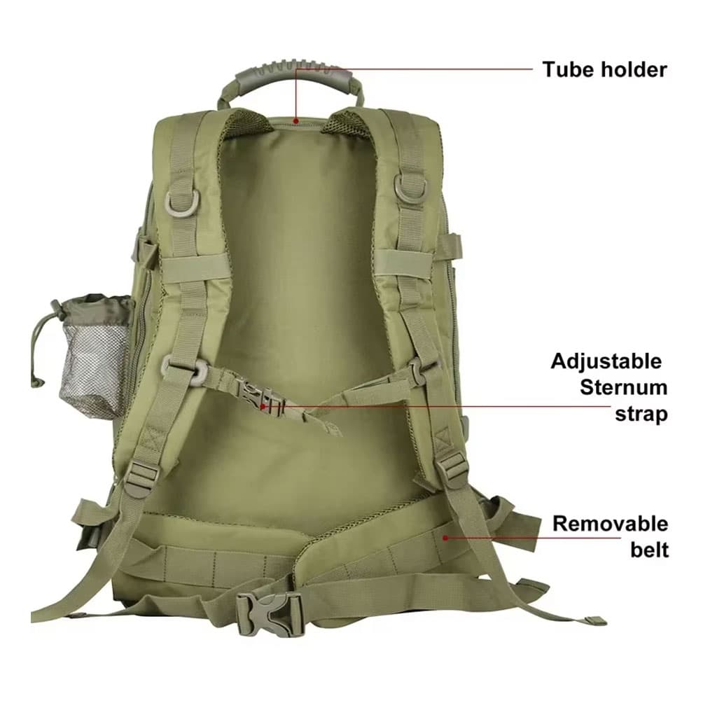 Sac à Dos de randonnée Rucksack Large Capacity 60L JRD5 - Camping et Randonnée - صورة 3