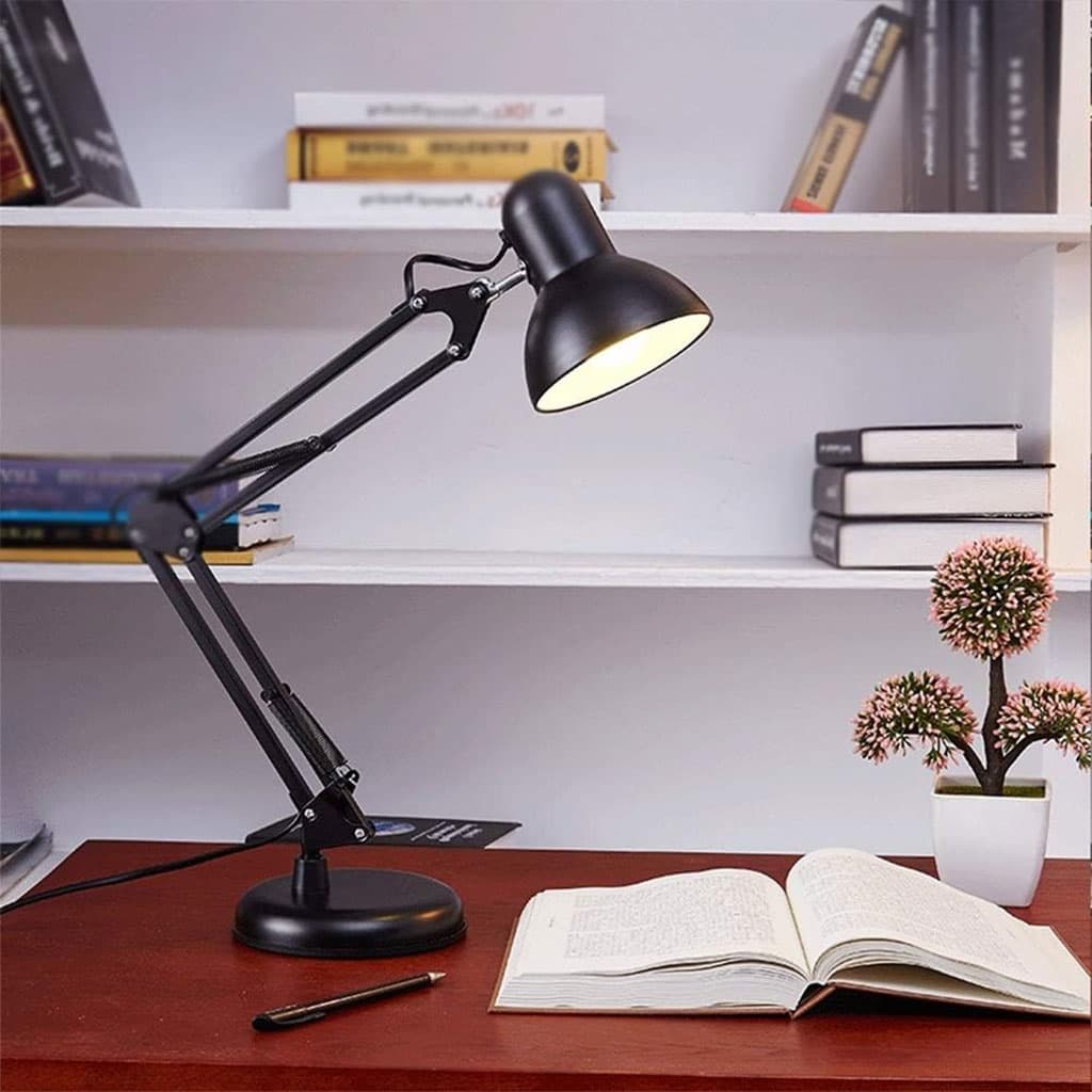 Retro LED Desk Lamp Metal Adjustable E27 - Électronique - صورة 2