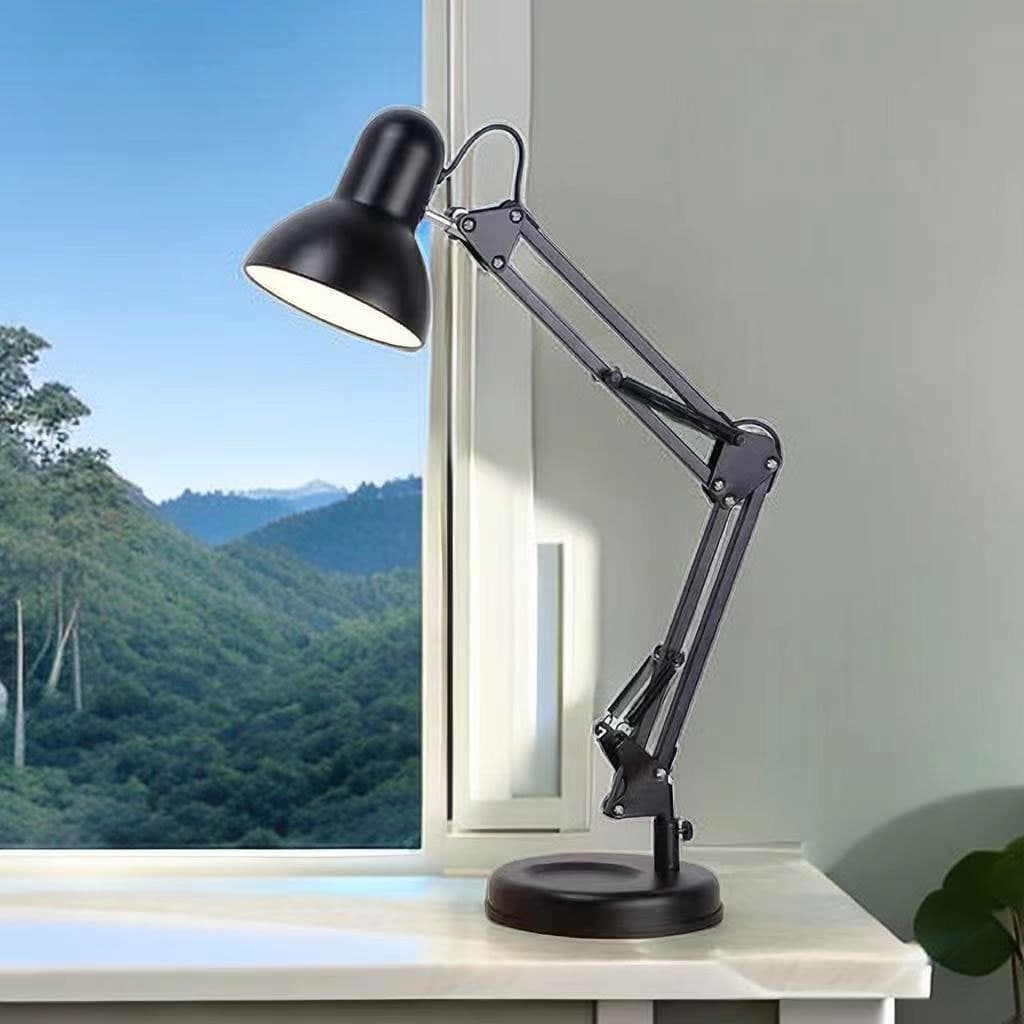 Retro LED Desk Lamp Metal Adjustable E27 - Électronique - صورة 6