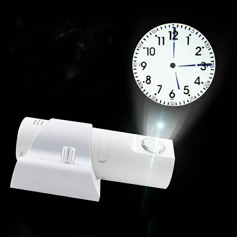 Projecteur horloge mural HD Rotation à 180 degrés 2 mode et 4 couleur - Électronique - صورة 5
