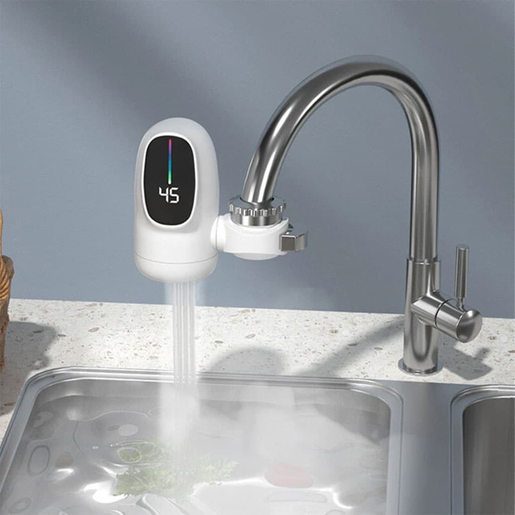 Robinet électrique chauffant rapide à affichage numérique - صنبور تدفئة كهربائي سريع مع شاشة رقمية - Maison - صورة 3