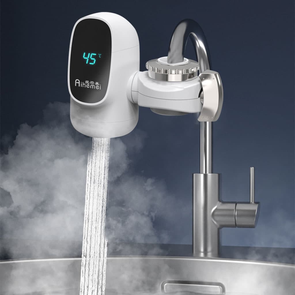 Robinet électrique chauffant rapide à affichage numérique - صنبور تدفئة كهربائي سريع مع شاشة رقمية - Maison - صورة 10