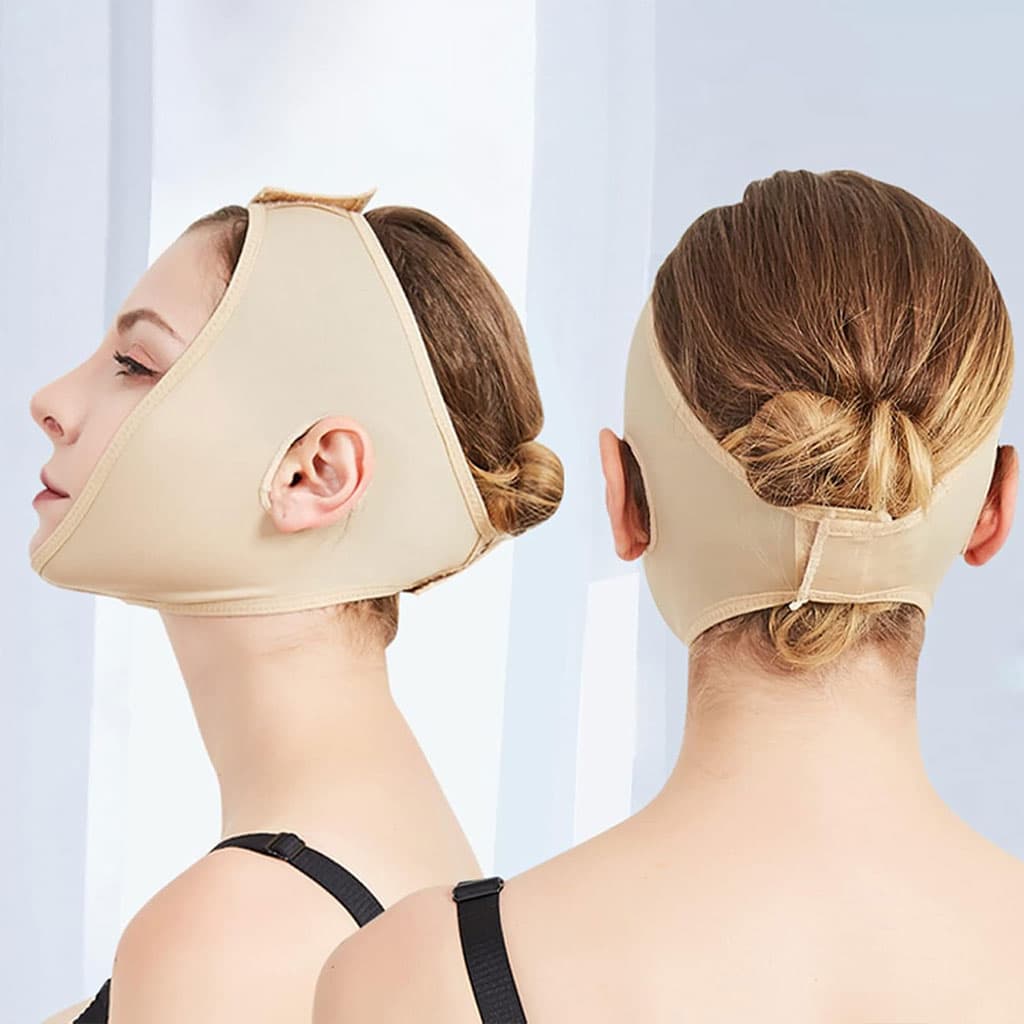 Sangle de compression pour visage Double menton - Soins et Beauté - صورة 2