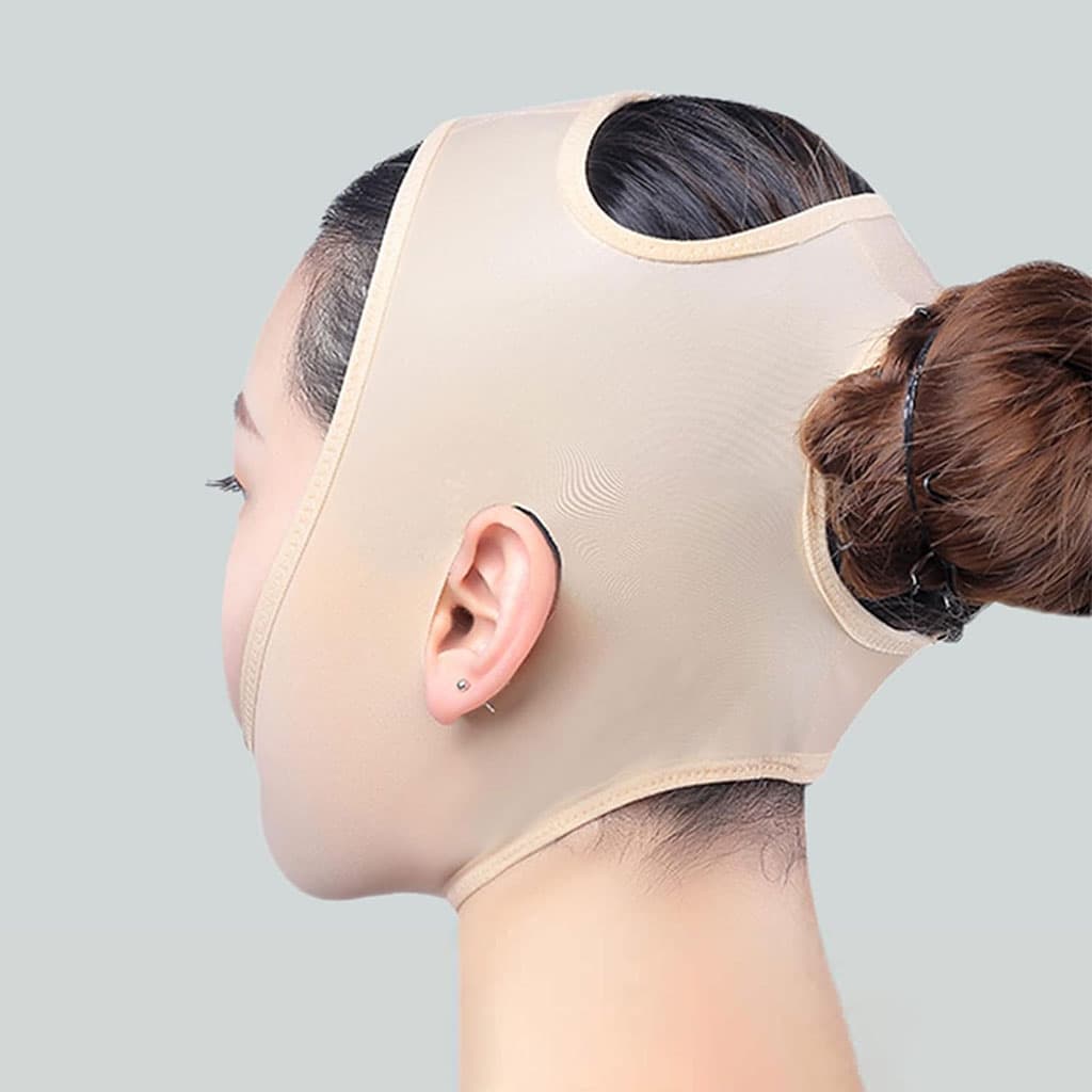 Sangle de compression pour visage Double menton - Soins et Beauté - صورة 4