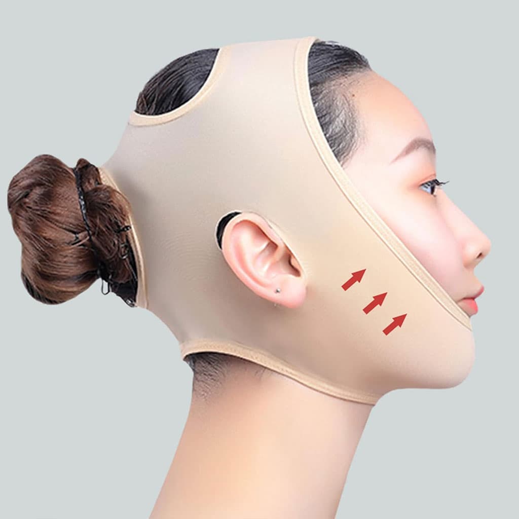 Sangle de compression pour visage Double menton - Soins et Beauté - صورة 5