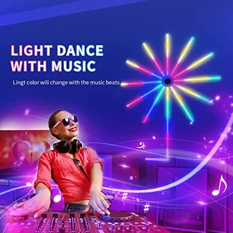feux d’artifice App Smart Control IC Led RGB Light décoration de la maison - Électronique - صورة 7