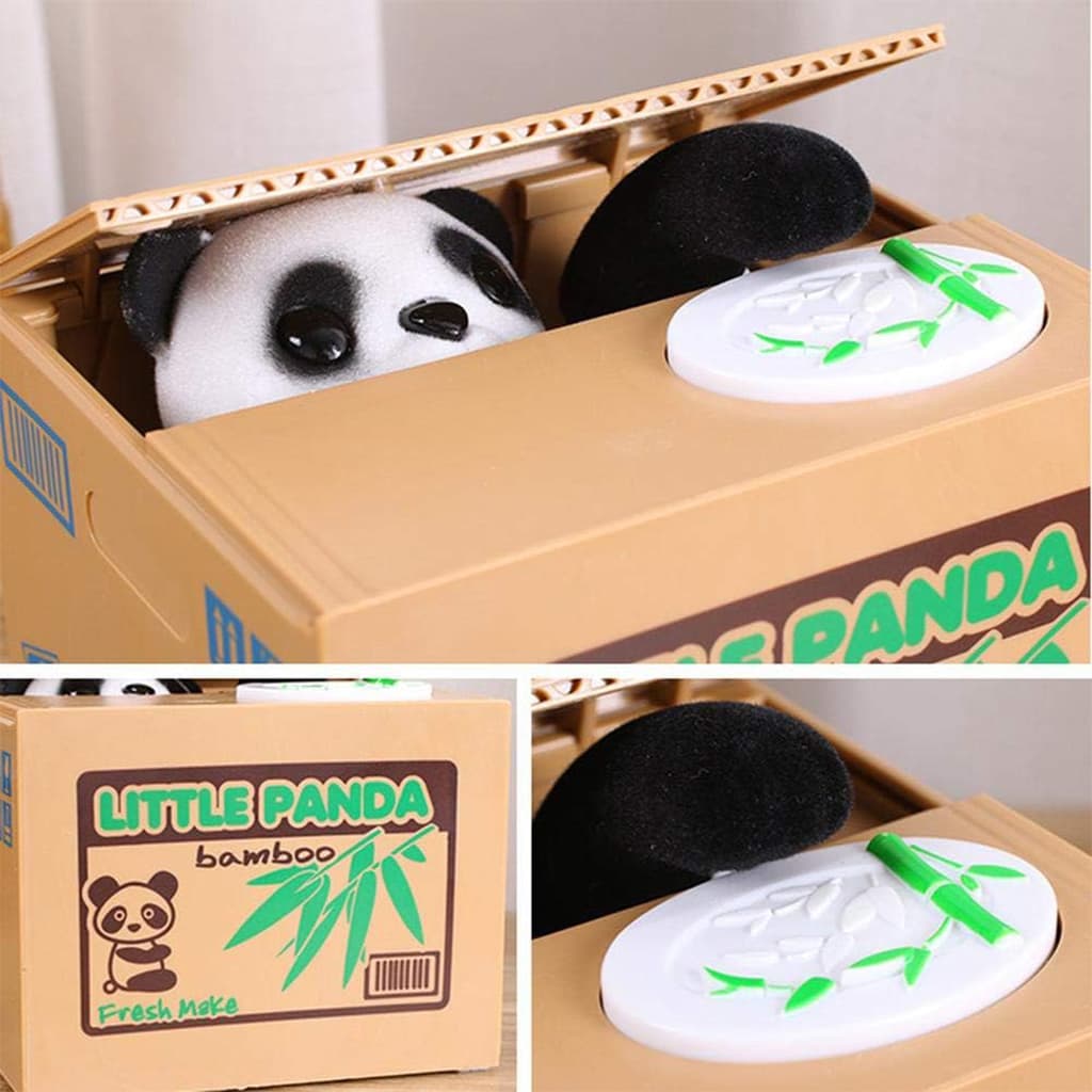 Tirelire automatique avec un mignon petit panda à l’intérieur - Jouet & Gaming - صورة 4