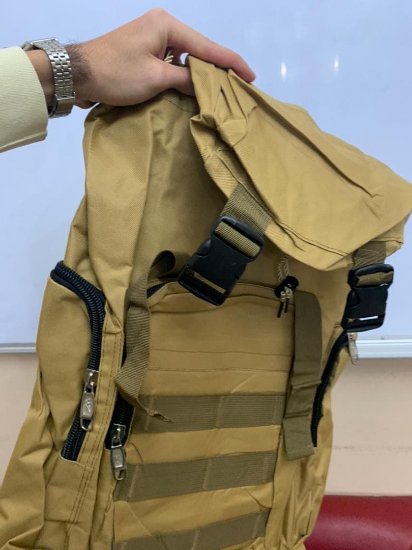 Sac à dos de randonnée tactique ILOOXI 90L SDM01 - Camping et Randonnée - صورة حقيقية 15