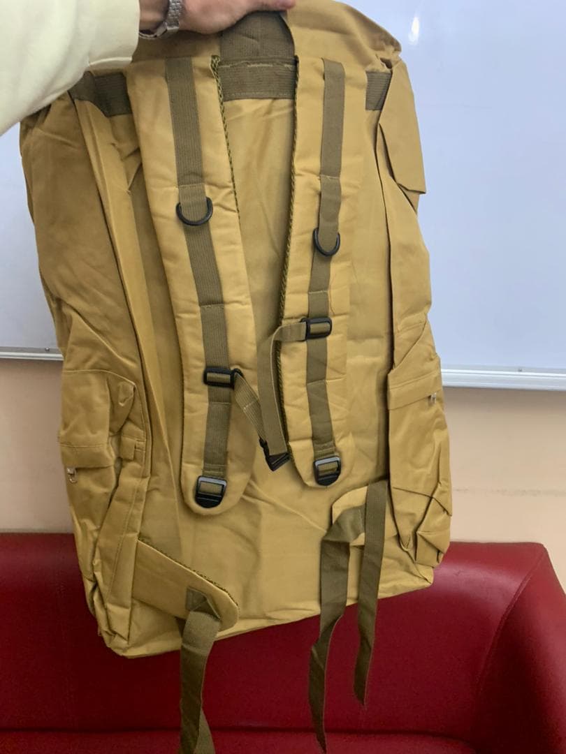 Sac à dos de randonnée tactique KAWZU 120L SDM05 - Camping et Randonnée - صورة حقيقية 9