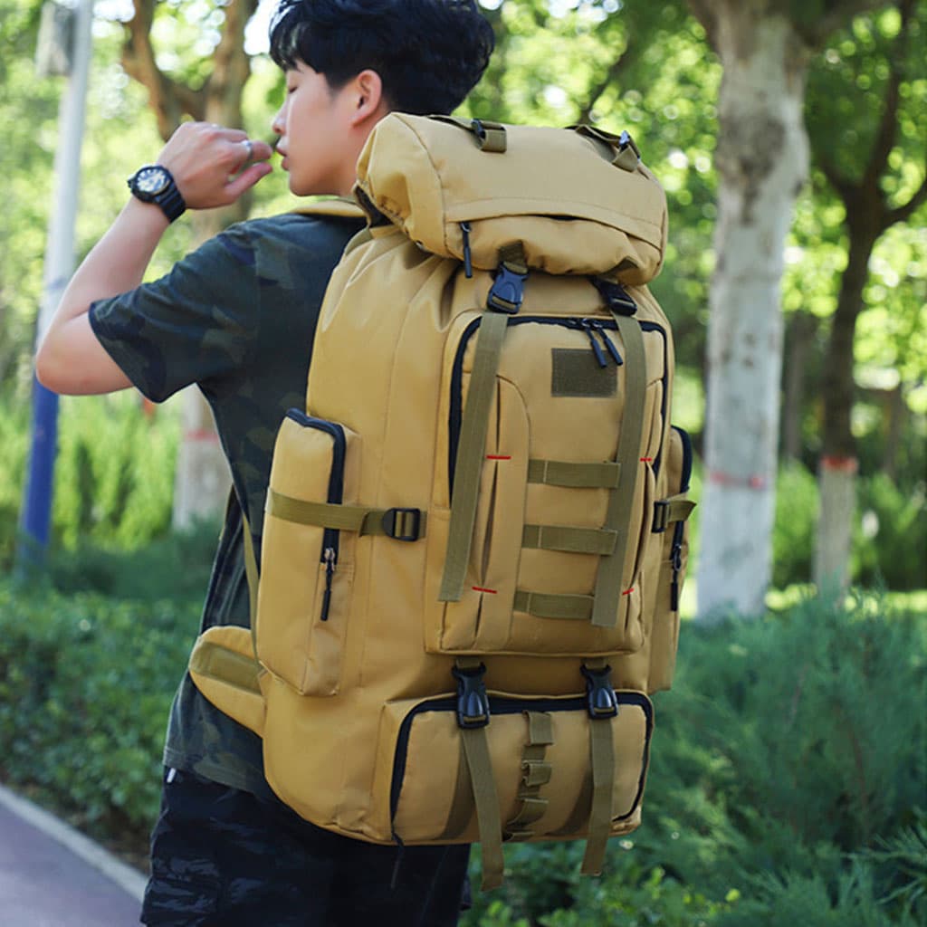 Sac à dos de randonnée tactique KIDOT 100L SDM08 - Camping et Randonnée - صورة 3