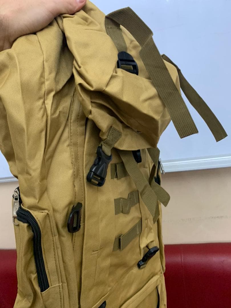 Sac à dos de randonnée tactique KIDOT 100L SDM08 - Camping et Randonnée - صورة حقيقية 7