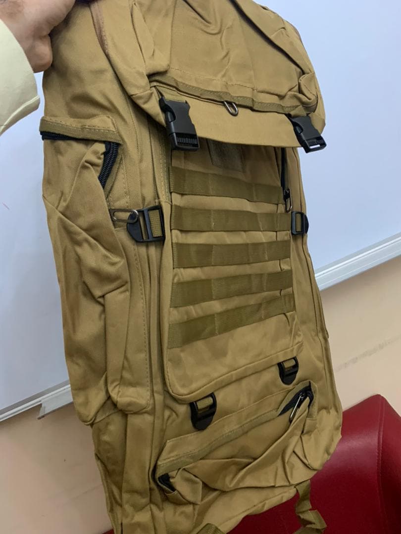 Sac à dos de randonnée tactique URUS 80L SDM09 - Camping et Randonnée - صورة حقيقية 6
