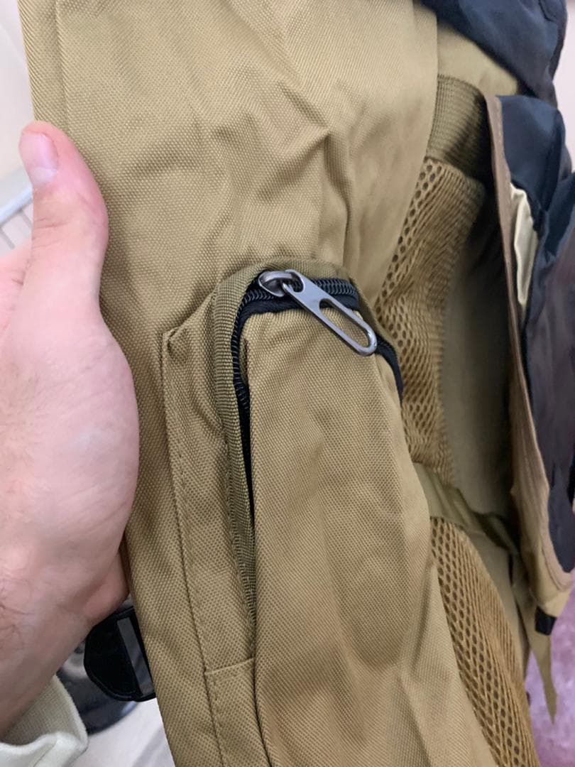 Sac à dos de randonnée tactique URUS 80L SDM09 - Camping et Randonnée - صورة حقيقية 8