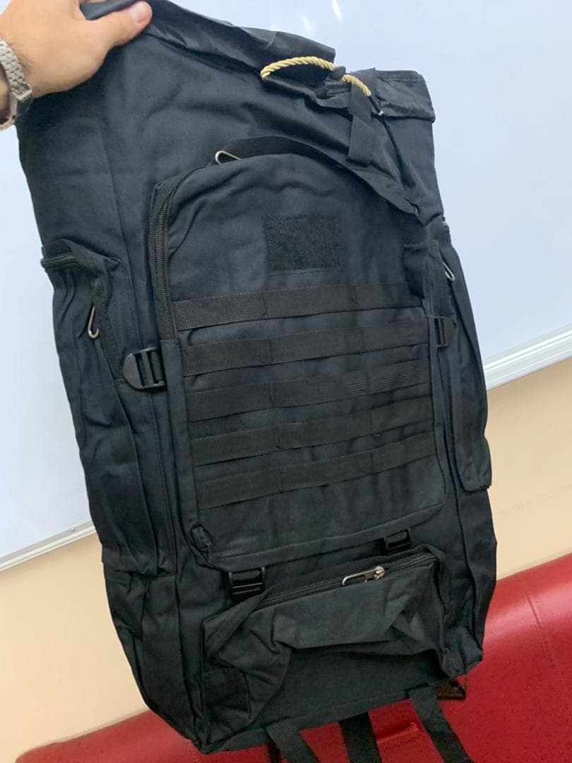 Sac à dos de randonnée tactique URUS 80L SDM09 - Camping et Randonnée - صورة حقيقية 12