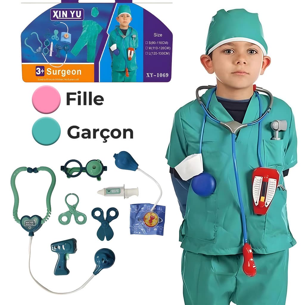 Costume de Chirurgien pour Enfants - Jouet & Gaming - صورة 1