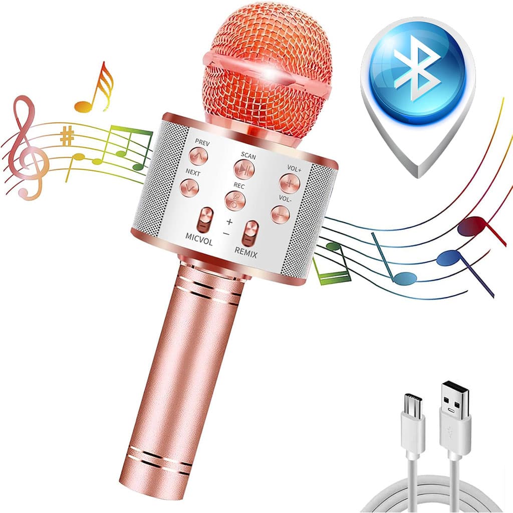 Micro Karaoké Bluetooth sans Fil 4 en 1 Compatible avec Android/IOS - Électronique - صورة 1