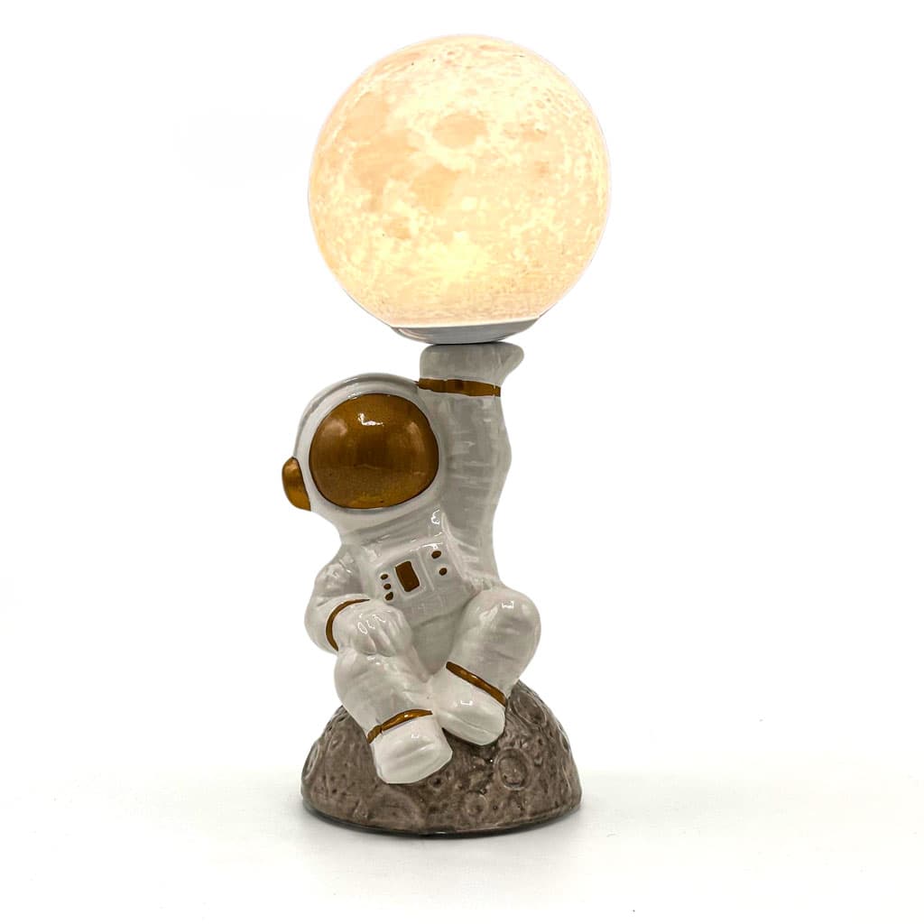 Veilleuse Astronaute et Lampe de Table en Céramique - Décoration - صورة 4