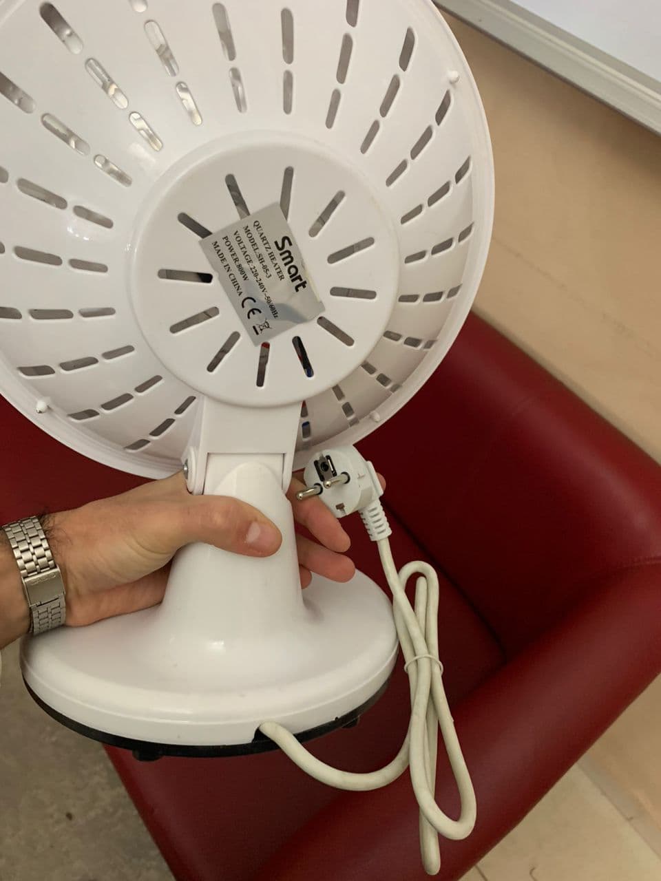 Smart Chauffage Électrique 2 Vitesses 800W - Maison - صورة حقيقية 5