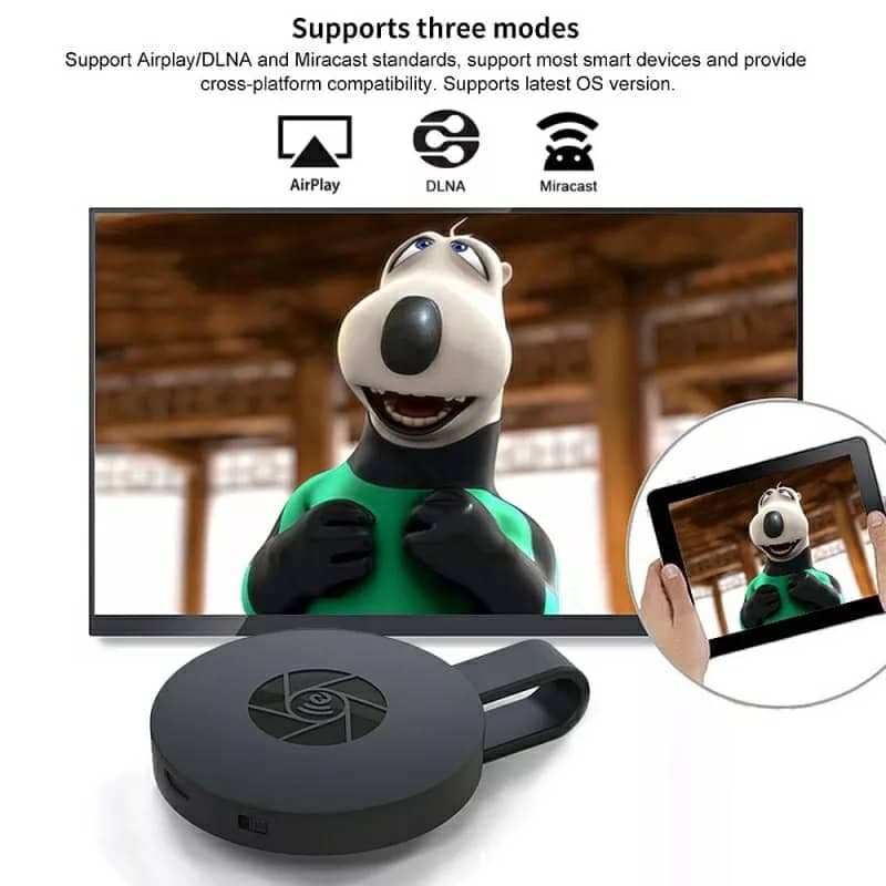chromecast 4K WiFi Wireless Display Dongle TV Stick TV Stick Media Video Streamer HD - Électronique - صورة 6