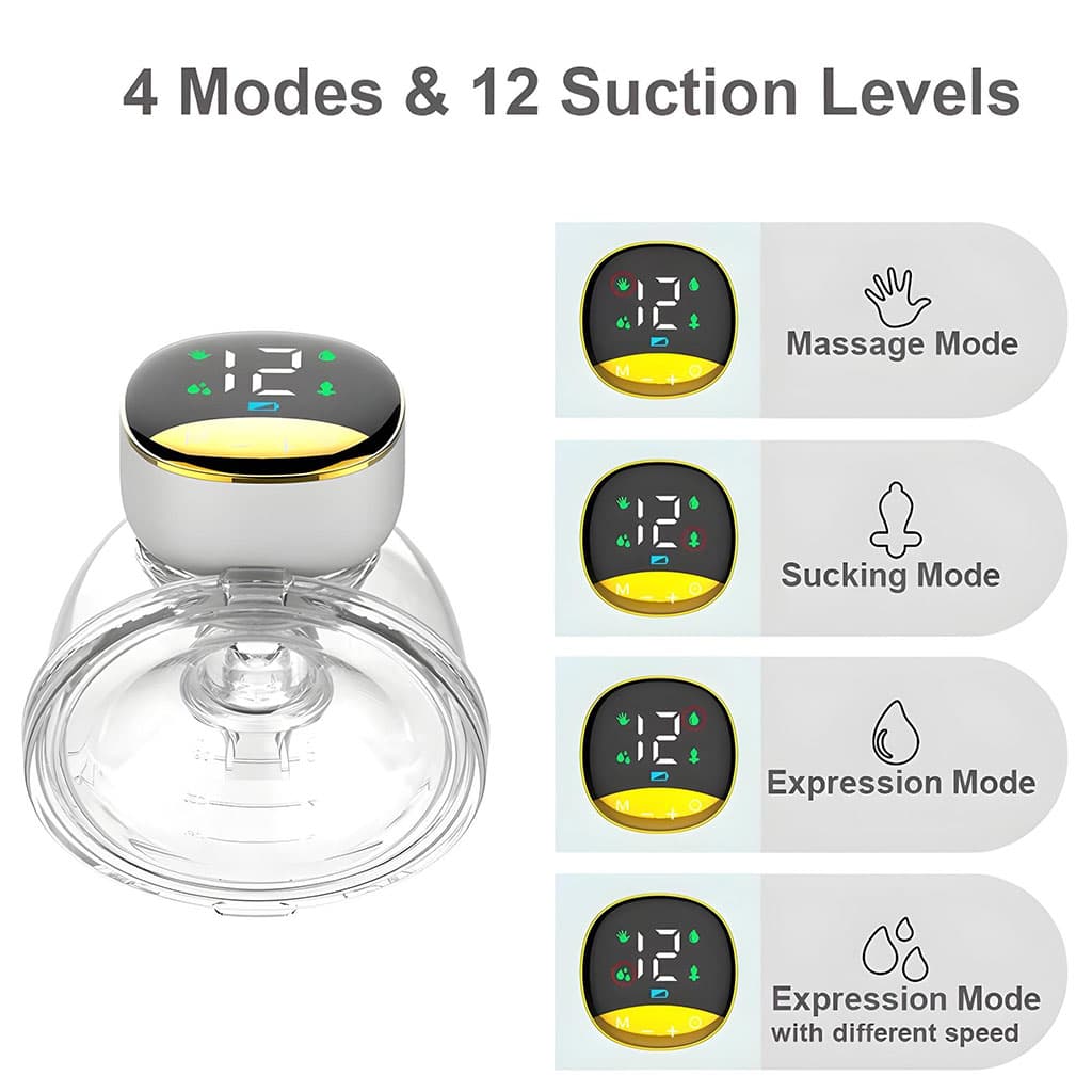 Tire-Lait Électrique Portable 4 Modes D’utilisation MY-373 - Maternité - صورة 6