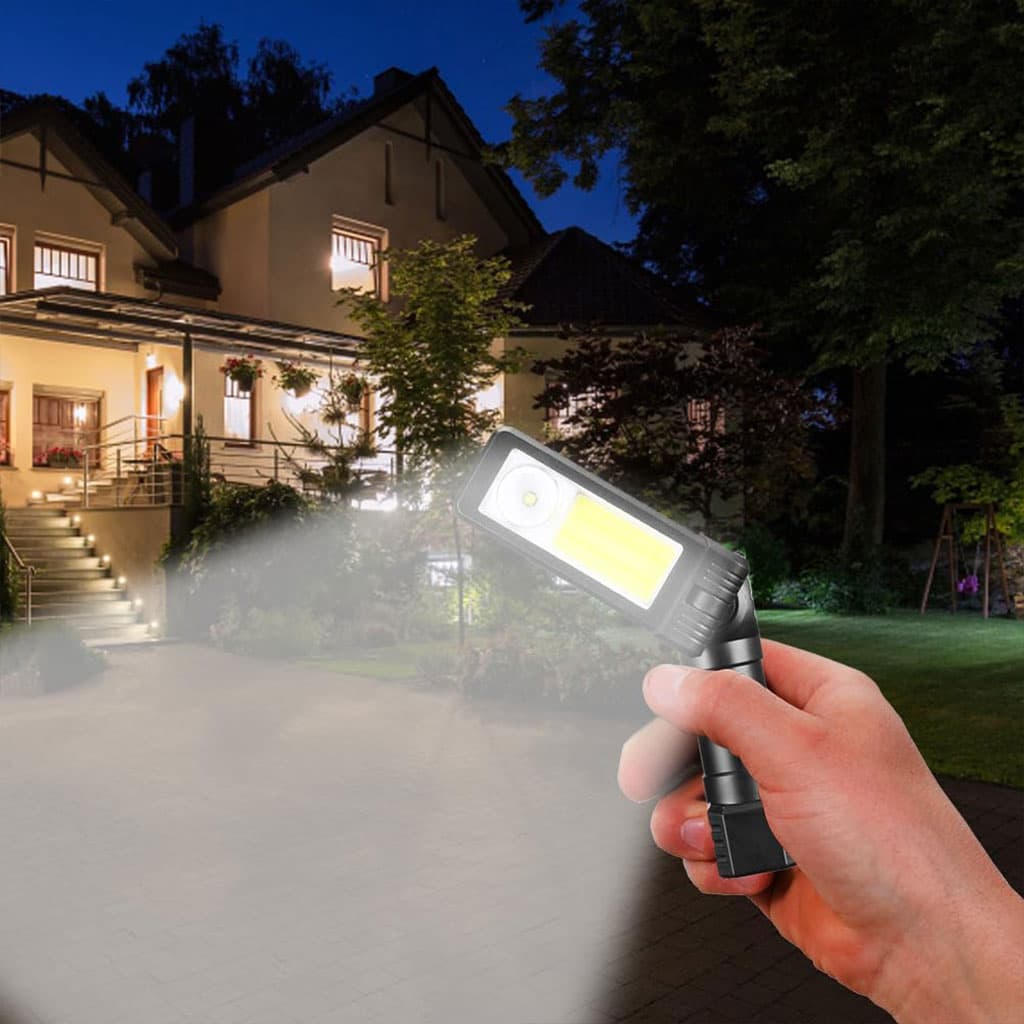 Lampe de Poche LED Portable et Réflecteur 20W - Outillage et Bricolage - صورة 4