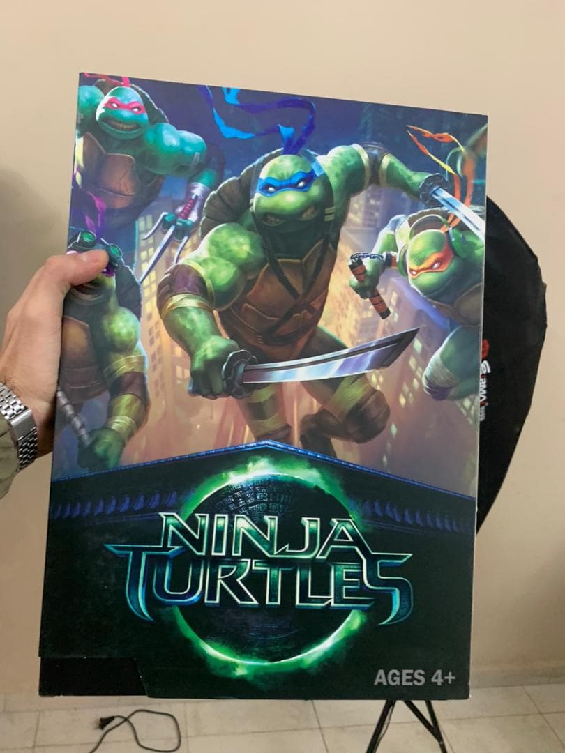 Figurine Géante Tortues Ninja 30 cm en PVC - Jouet & Gaming - صورة حقيقية 6