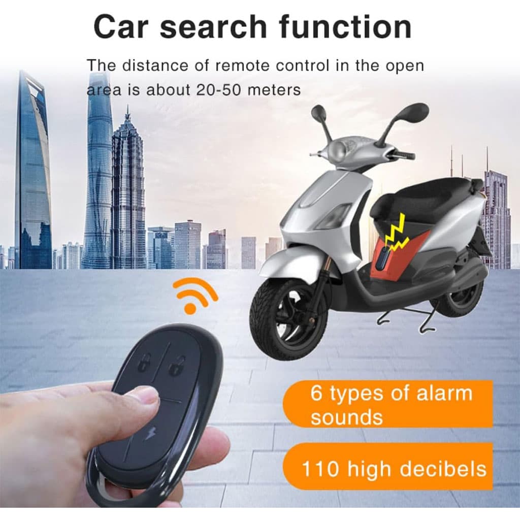 Système d’alarme antivol avec capteur de vibrations puissant de 110 dB - Accessoires Auto/Moto - صورة 7