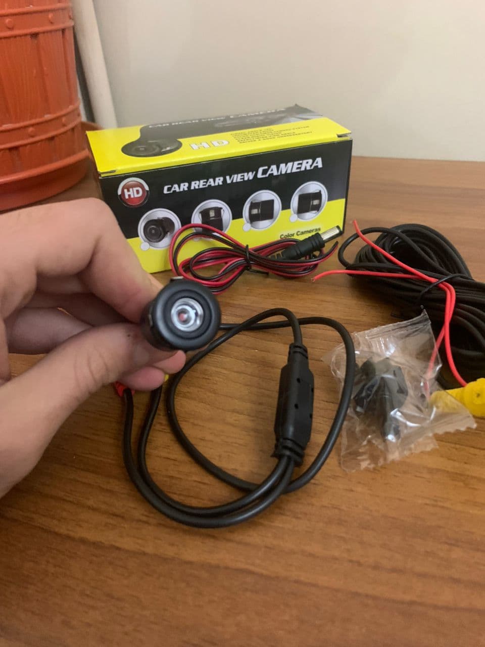Caméra de recul CCD pour voiture avec vision nocturne HD - Accessoires Auto/Moto - صورة حقيقية 9