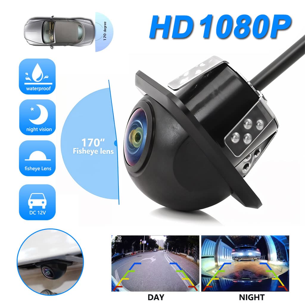 Caméra de recul pour voiture avec grand angle HD Z-185 - Accessoires Auto/Moto - صورة 1