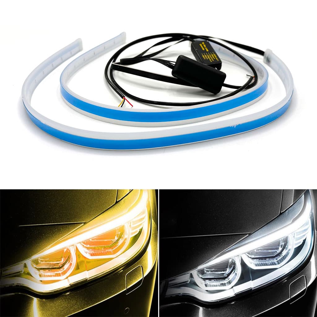 Bande lumineuse à LED étanches pour voiture 60CM 2PCS - Accessoires Auto/Moto - صورة 2