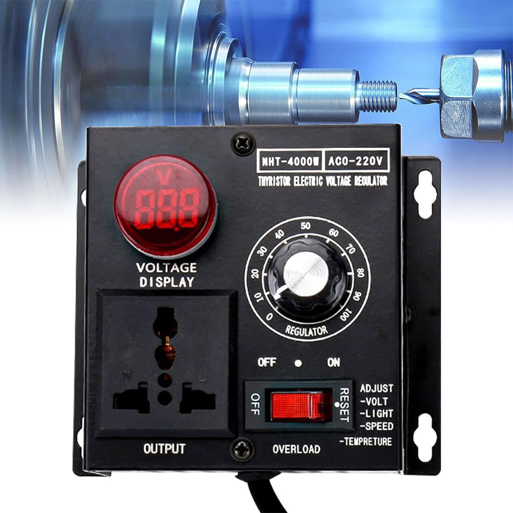 Régulateur de tension SCR AC 230V 4000W - Outillage et Bricolage - صورة 2