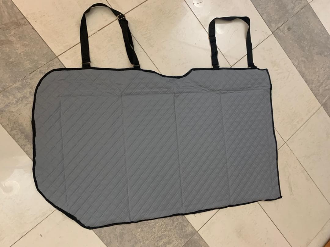 Matelas de Voiture Pliable avec Sangles Solides pour Siege Arrière - Accessoires Auto/Moto - صورة حقيقية 7