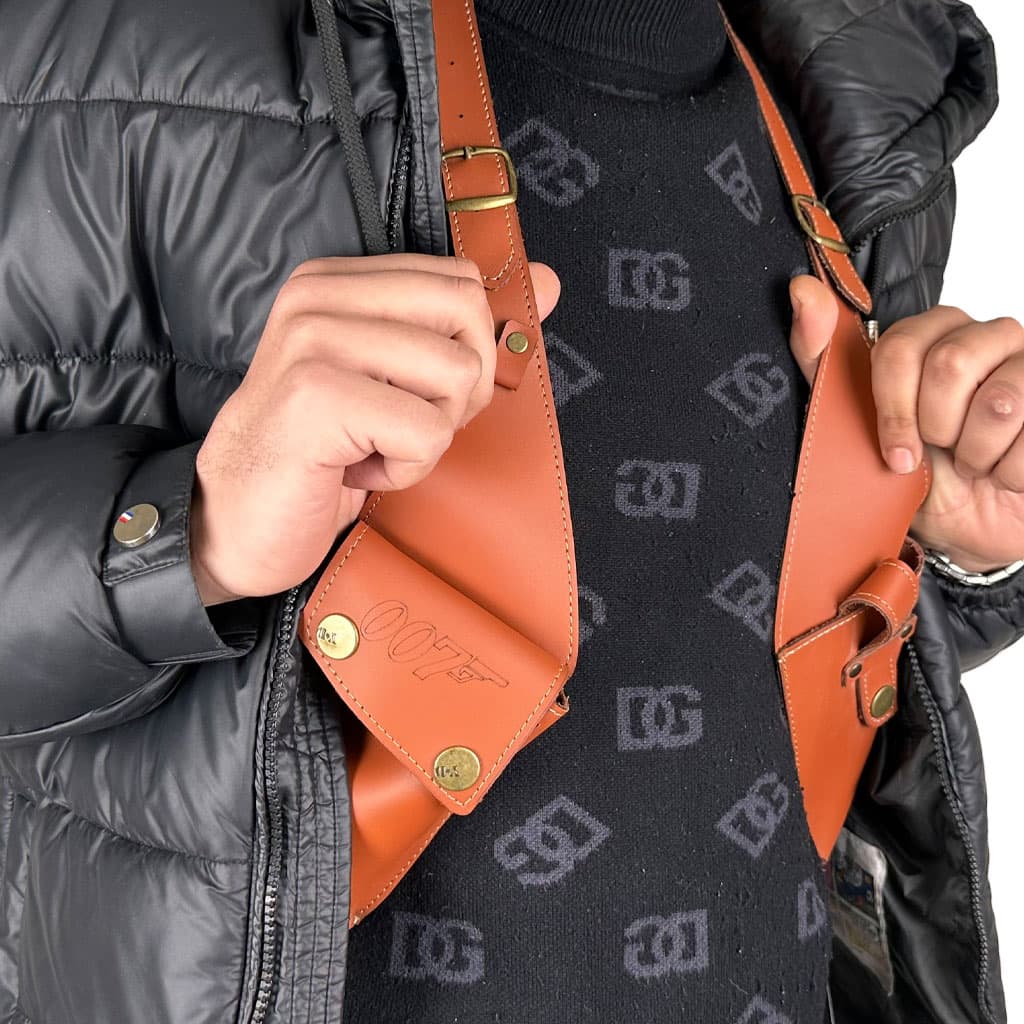 Pochette 007 pour ranger les affaires sous la veste - Sac à dos et Mode - صورة 3