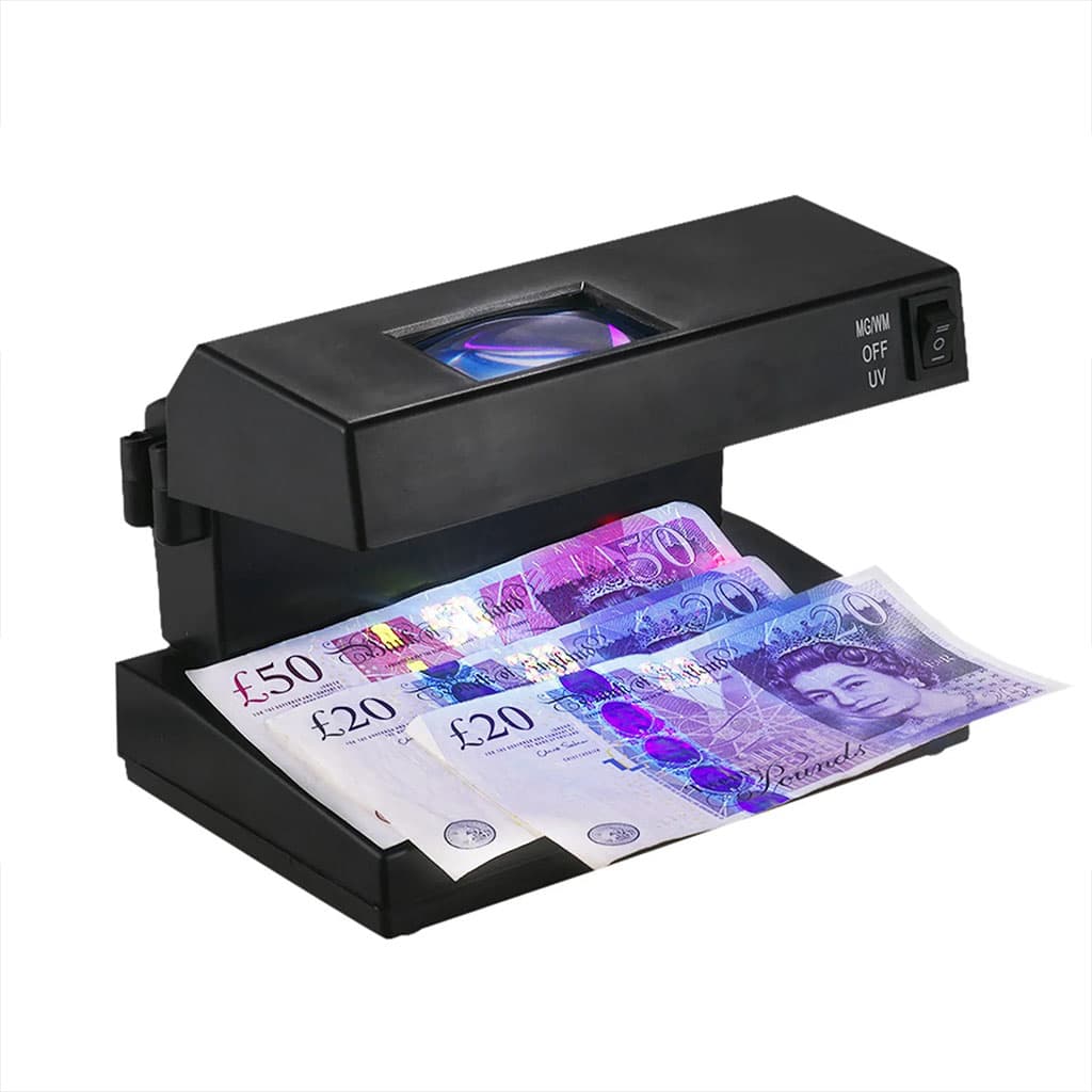 Détecteur de faux billets avec lumière UV bleue et blanche - Divers - صورة 4