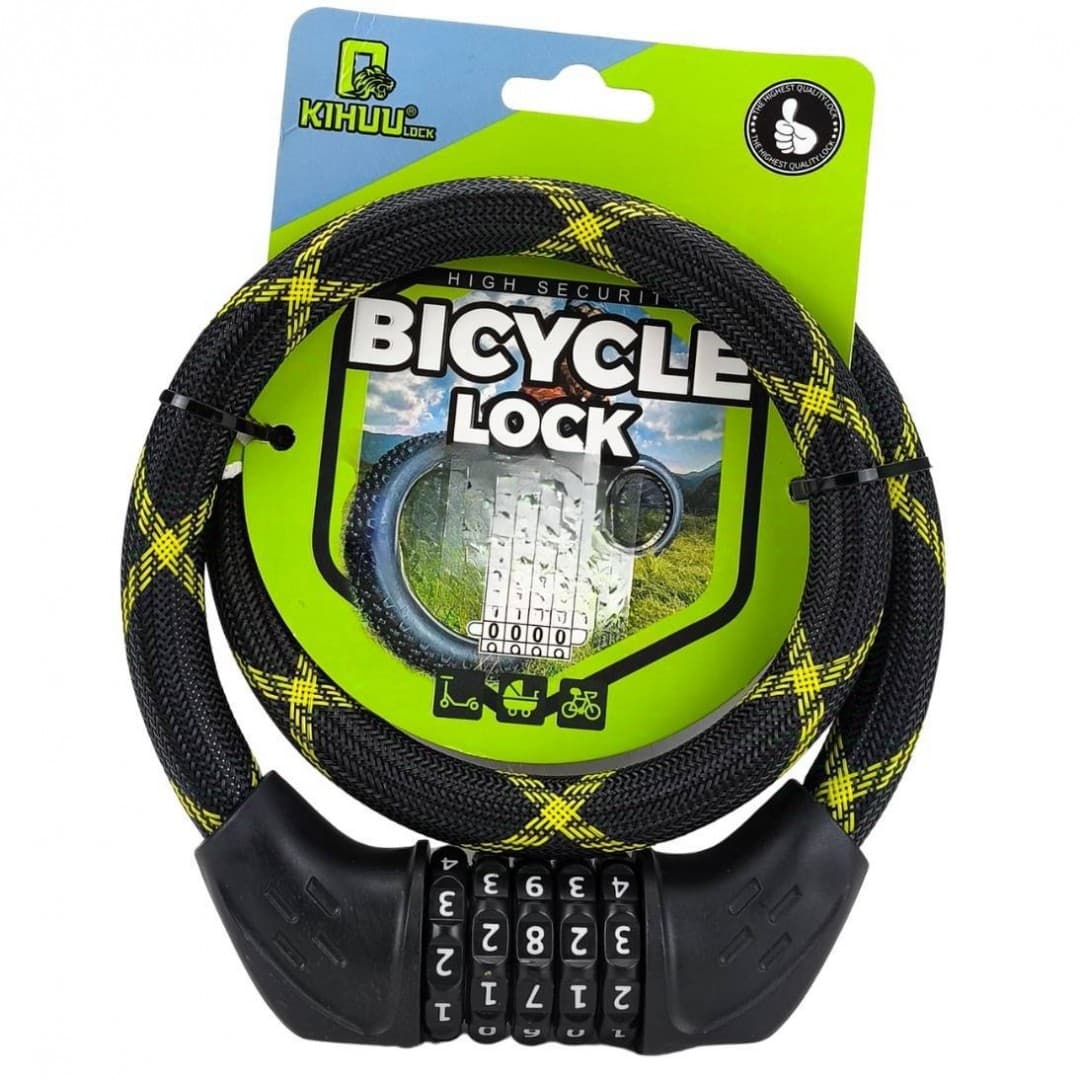cadenas à combinaison 80cm KIHUU LOCK | 14468-7 - Accessoires Auto/Moto - صورة 3