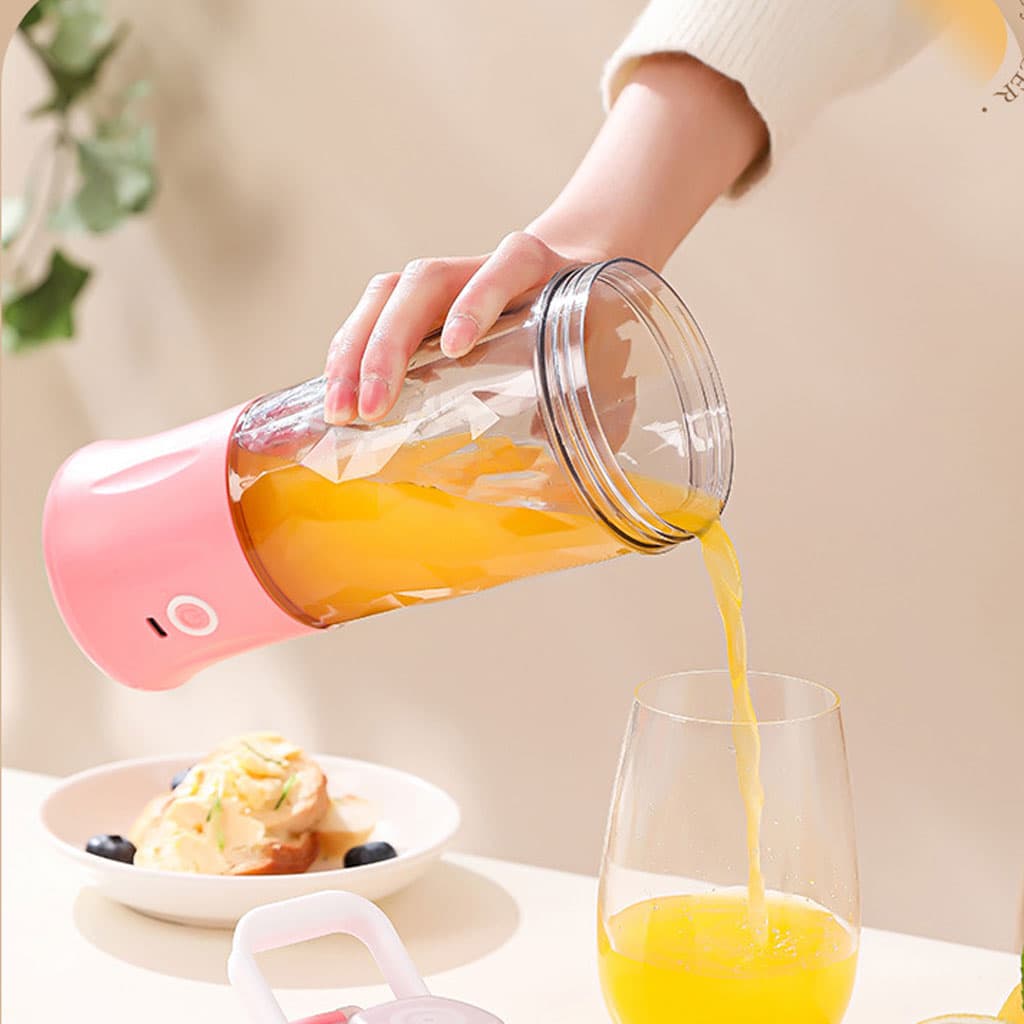 Mixeur Broyeur à Glace Rechargeable Portable 600ml - Cuisine - صورة 5