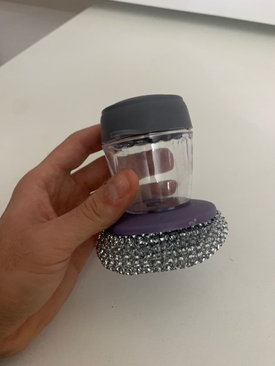 Brosse à Main avec Distributeur de Savon pour Cuisine – فرشاة يدوية بموزع صابون للمطبخ - Cuisine - صورة حقيقية 11