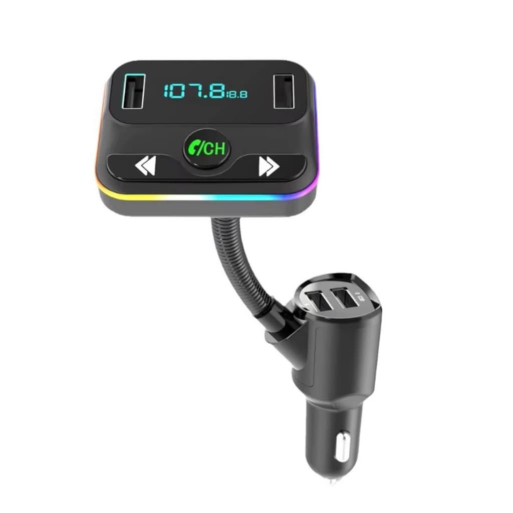 Transmetteur FM Voiture avec Affichage Numérique – مشغل الميديا في السيارة - Accessoires Auto/Moto - صورة 5