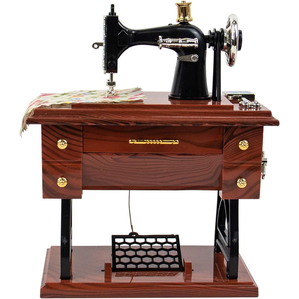 Boîte à Musique Miniature Machine à Coudre – ماكينة خياطة موسيقية - Décoration - صورة 3