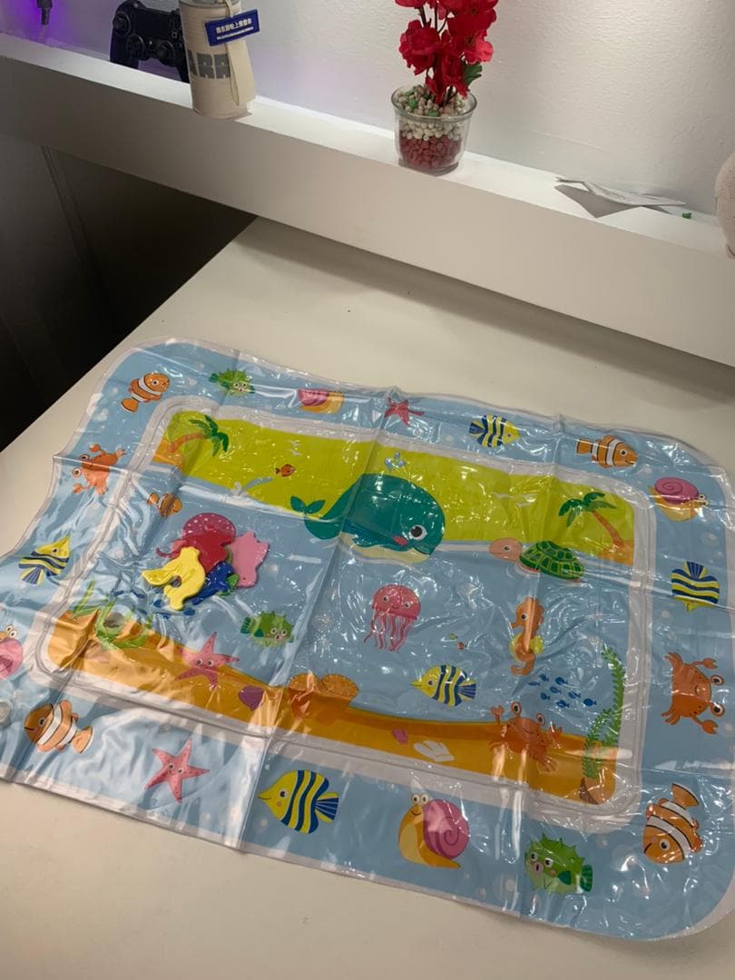 Tapis D’eau Gonflable de Jeu pour Bèbè – بساط مائي للرضع - Maternité - صورة حقيقية 7