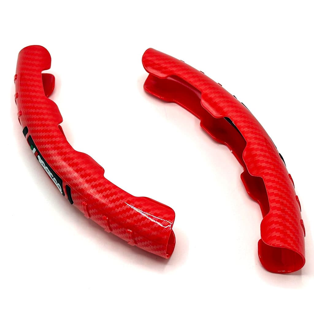 Couvre Volant Universel en Carbon Fiber 2Pcs - Accessoires Auto/Moto - صورة 7