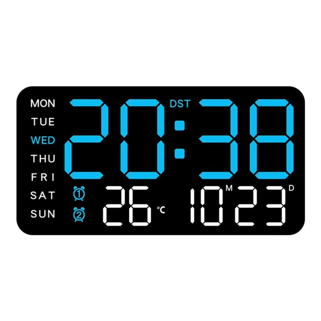 Horloge Murale et Table Numérique à Écran LED Multifunction – ساعة حائط و طاولة رقمية - Électronique - صورة 5