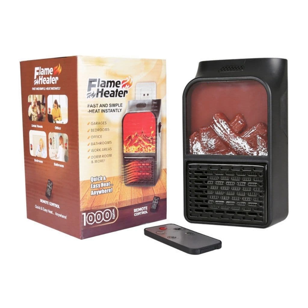 Chauffage Électrique Portable avec Effet Flamme 3D – مدفأة كهربائية محمولة بتأثير اللهب ثلاثي الأبعاد - Électronique - صورة 2