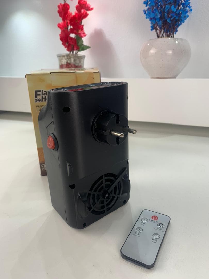 Chauffage Électrique Portable avec Effet Flamme 3D – مدفأة كهربائية محمولة بتأثير اللهب ثلاثي الأبعاد - Électronique - صورة حقيقية 10