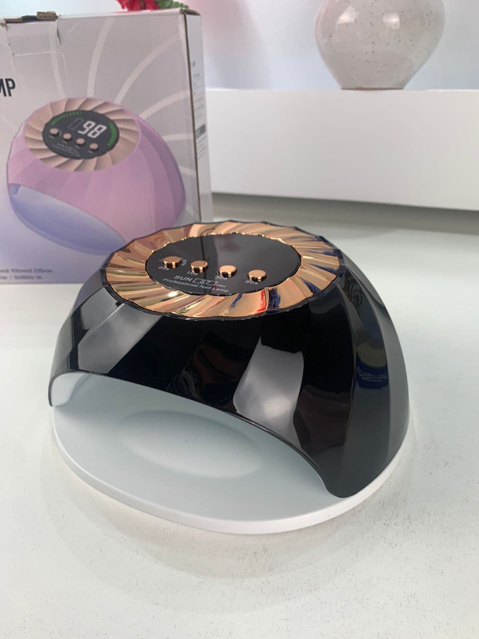 Lampe à Ongles UV LED 268W avec Capteur Automatique et 4 Minuteries – مصباح العناية بالأظافر - Soins et Beauté - صورة حقيقية 10