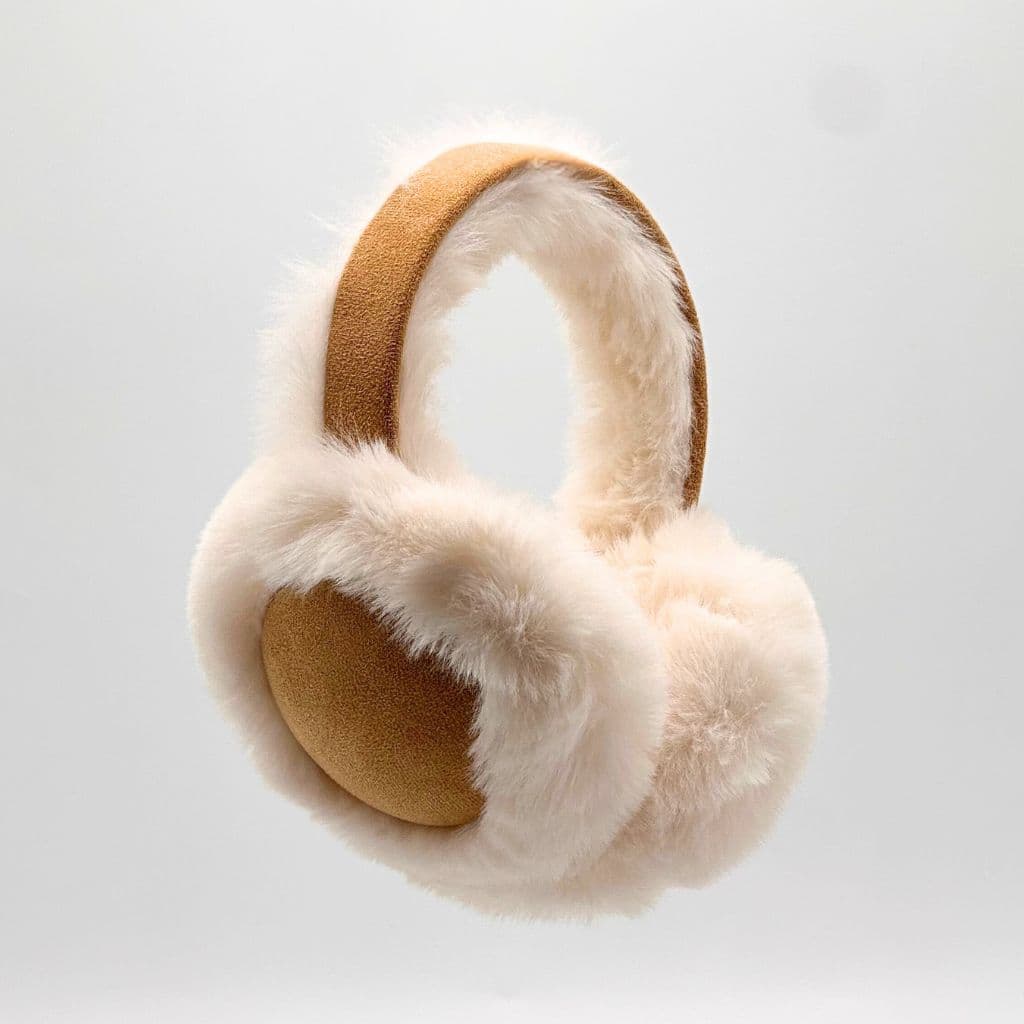 Cache-Oreilles et Casque Audio en Fausse Fourrure pour Femmes – سماعات رأس دافئة - Électronique - صورة 3