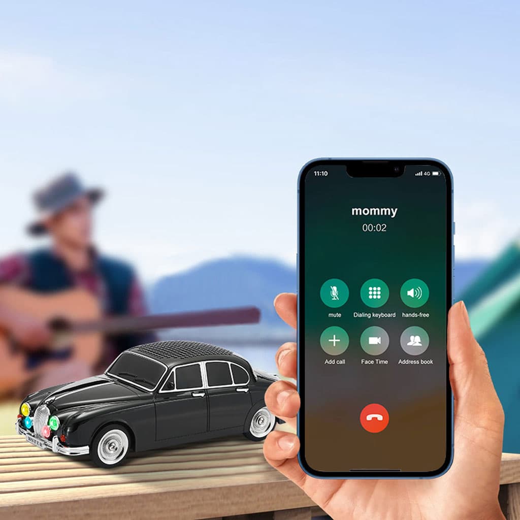 Haut-parleur de Voiture de Musique sans Fil 10W avec Modes de Lecture Multiples – مكبر صوت سيارة موسيقي - Électronique - صورة 3