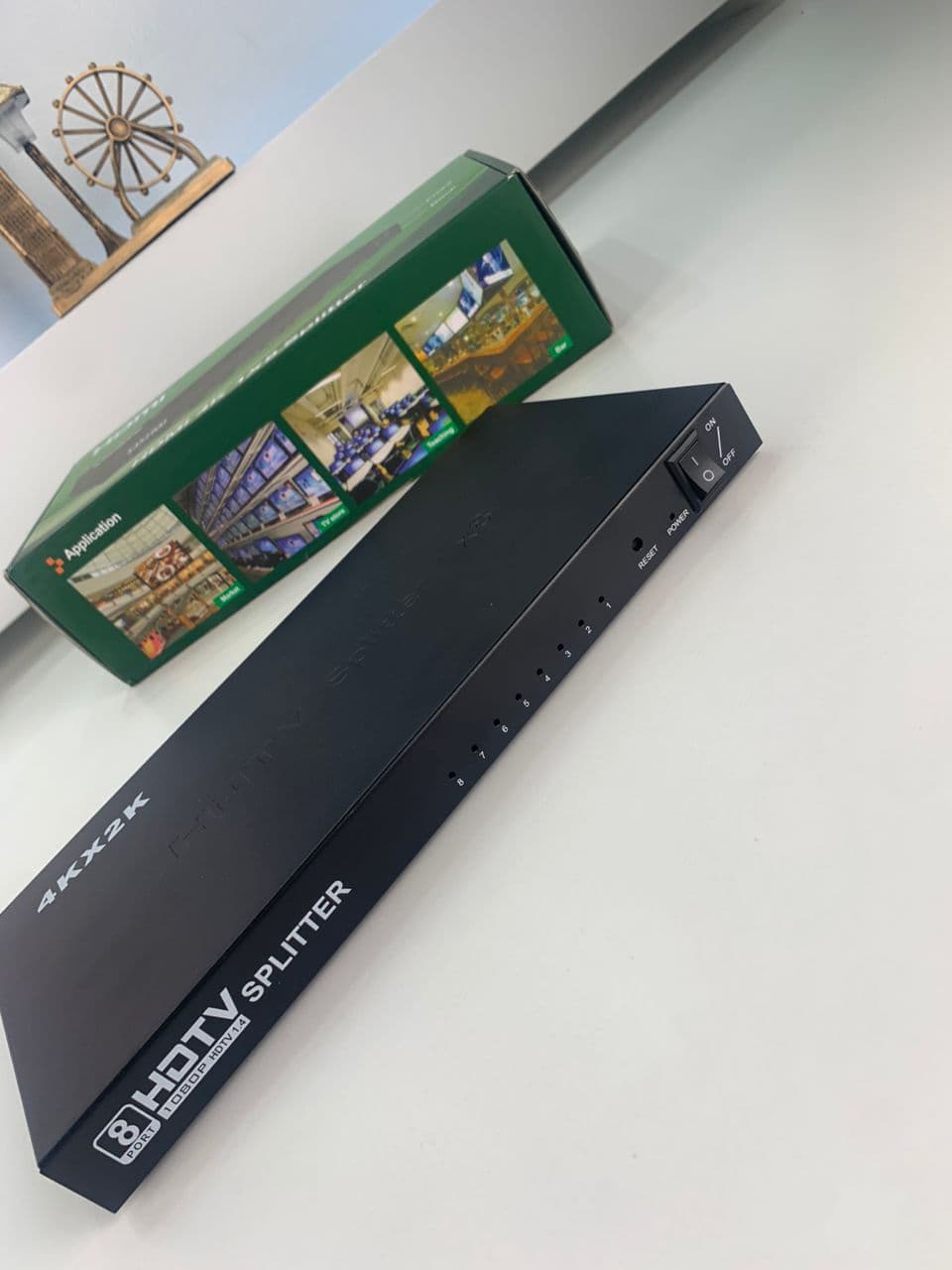 Répartiteur Vidéo HDMI 1x8 avec 8 Ports Compatible 4K – HDMI X8 موزع - Électronique - صورة حقيقية 8